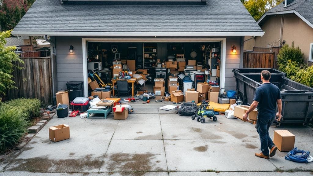 Garage Cleanout: 30 Years of Accumulation